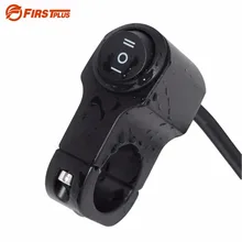 12V Motorcycle Handlebar Switches 7/8" ON-OFF-ON Headlight Fog Brake Light Switch For Sport Dirt Electric Bike Interrupteur Moto