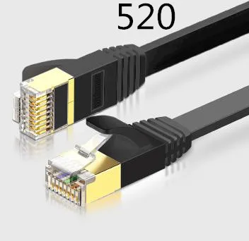 

CAT6 type of finished computer broadband network line eight-core twin-stranded network jumper.