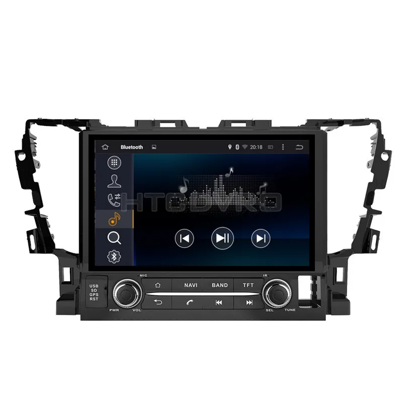 Cheap YMODVHT 10.1inch Octa Core 4GB+32GB Android 9.0 Car DVD Player for Toyota Alphard 2015- Radio Stereo GPS Navigation 5