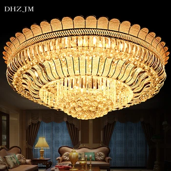 

hot selling lustres contemporary chandeliers crystal lamp of living room lights gold/chrome chandelier lighting Restaurant