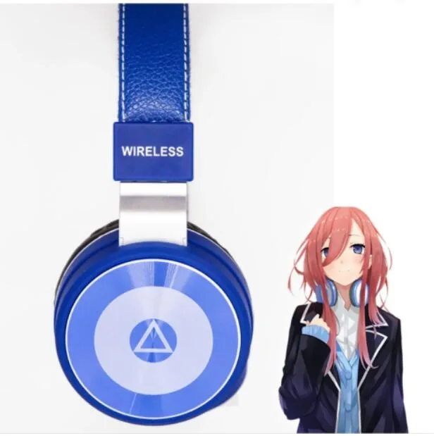 Quintessential Quintuplets Nakano Miku гарнитура наушники беспроводные Bluetooth наушники магический реквизит подарок Прямая поставка