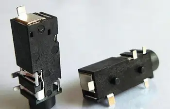 

10PCS 3.5mm Female Audio Connector 5 Pin SMT SMD Headphone Jack Socket PJ-328