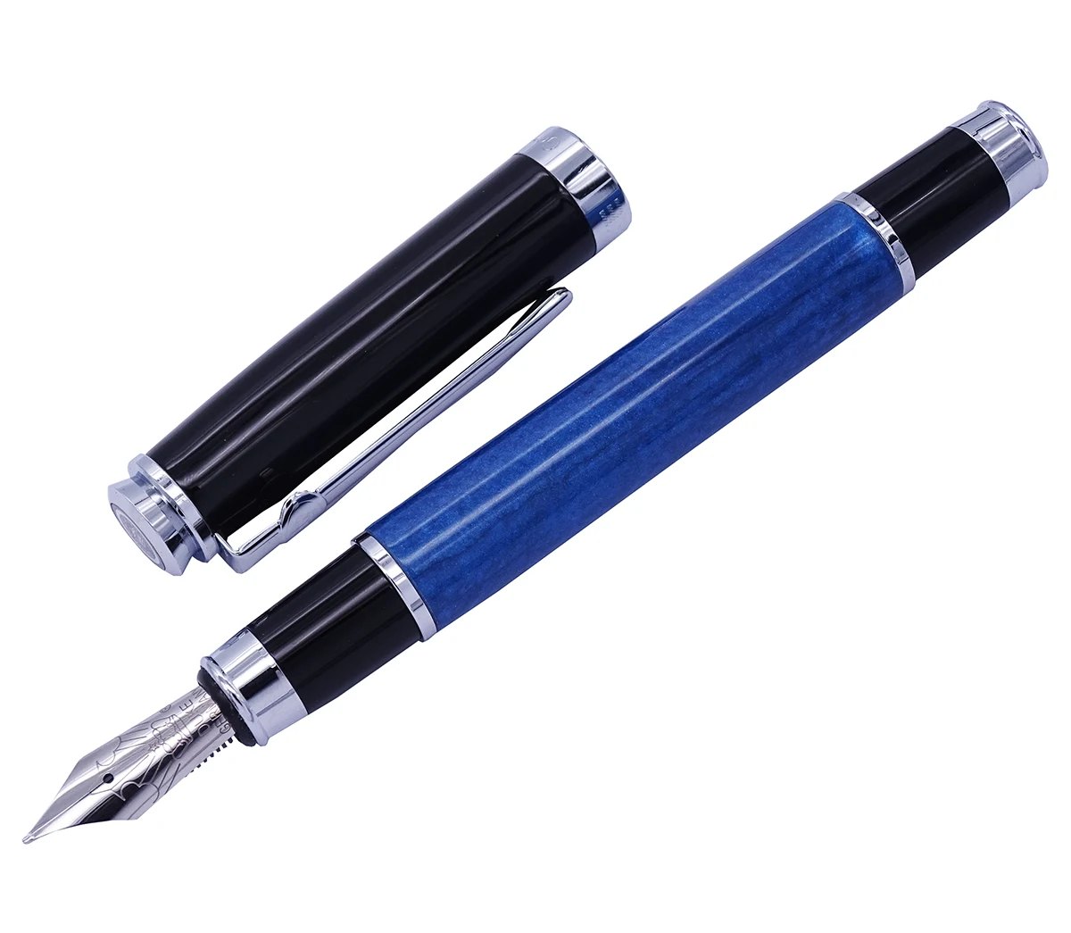 Duke Celluloid Red Fountain Pen Beautiful Quicksand Da Vinci Medium Nib Gift Pen