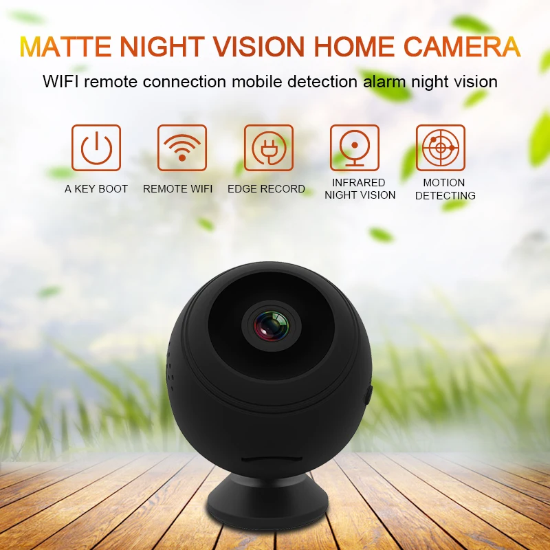 Volemer Wifi Camera 360 Degree 1080P HD Video Camera Mobile Monitoring Network Surveillance Smart IR-Cut Night Vision Ip Camera (4)