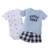 2018 Promotion Rushed Full Baby Boy Summer Clothes Set For Bebes Newborn 3pcs Of Clothing Infant Soft Cotton T-shirt And Shorts