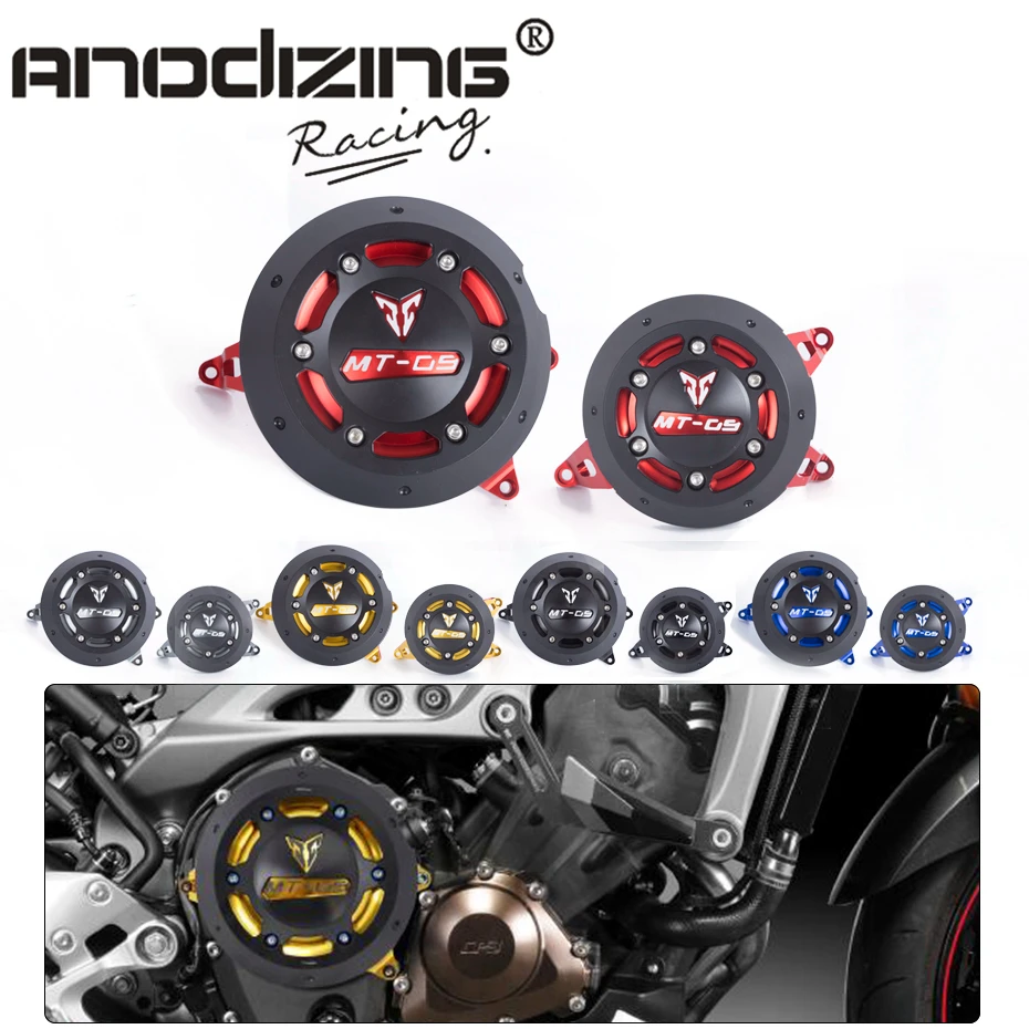 

NEW Engine Guard Protector Engine Guard Case Slider Cover Protector Set For YAMAHA MT-09 MT09 tracer 2014-2018