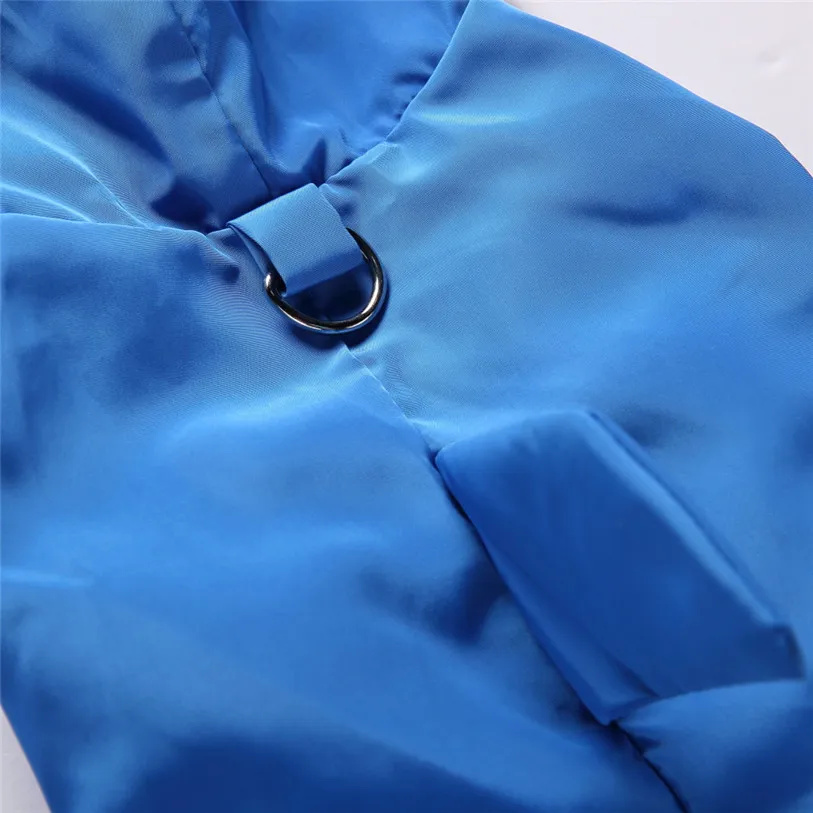 XS-XL Raincoat for Dogs Blue Shark Dog Raincoat Waterproof Hooded Cloak Jacket Summer Clothes for Dogs Dropshipping 40AT15 (6)