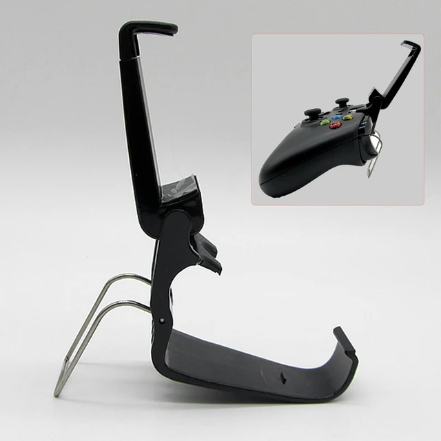 Special Price XBERSTAR Black Mobile Phone Stand Mount Bracket Hand Grip for Xbox ONE S Slim Ones Gamepad Controller Holder Game Accessories Special Price XBERSTAR Black Mobile Phone Stand Mount Bracket Hand Grip for Xbox ONE S Slim Ones Gamepad Controller Holder Game Accessories