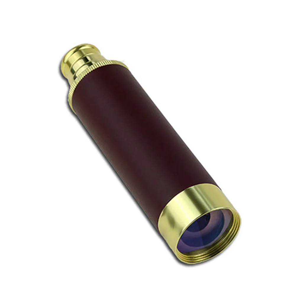 25x30 العتيقة الصيد تلسكوب اليد جيب أحادي في الهواء الطلق القراصنة المنظار قابل للسحب بحري بريزم المحمولة