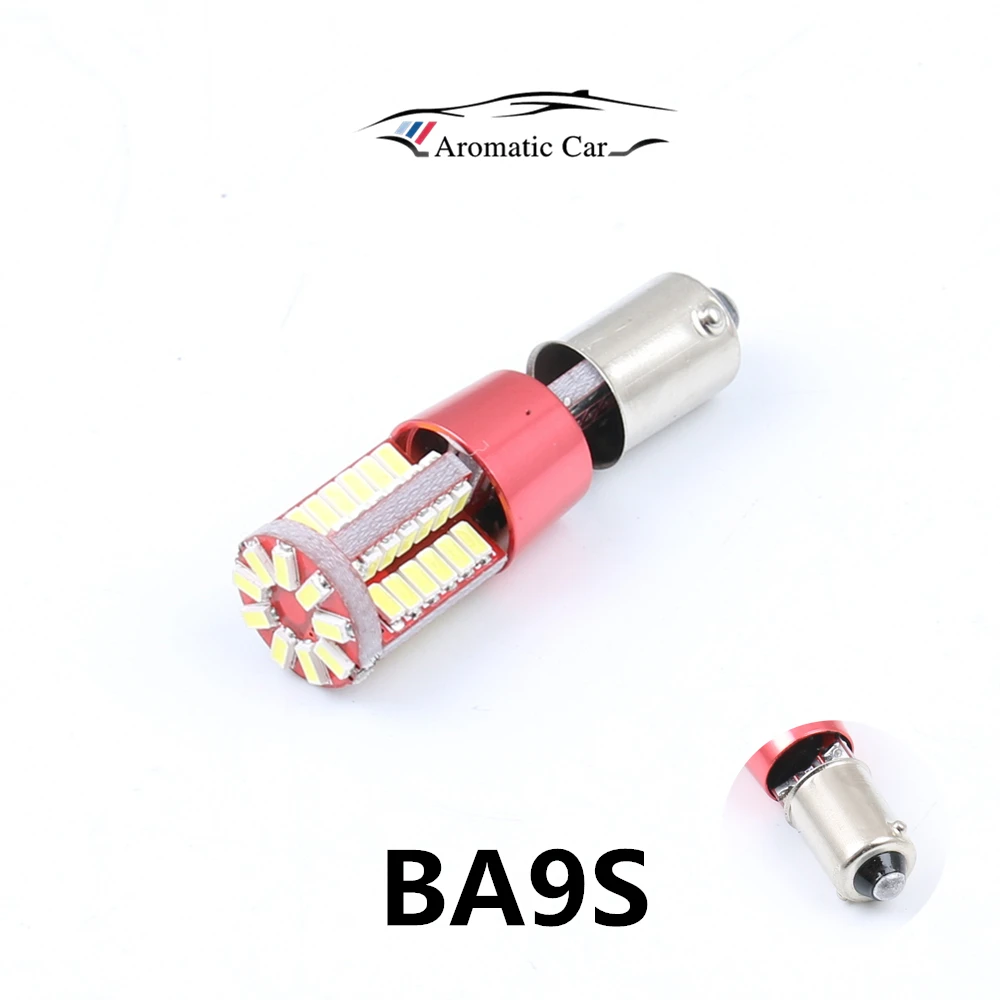 

2pc 12V Super Bright BAY9s H21W 433D 3014 57SMD No OBC/Canbus Error Free Led Wedge fog/indicator/reverse Light lamp Bulbs for vw