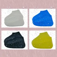 1 пара туфли для многократного применения Чехлы Водонепроницаемые силиконовые туфли протекторы для крытого и наружного HFing