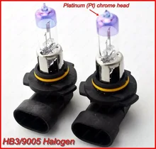 Новый 4 x HB3/9005 Ксенон-Галогеновая Авто Лампа Фары Комплект Платина (Pt) хром глава 6000 К 12 В 55 Вт AAA