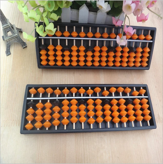 

Plastic Abacus Arithmetic Soroban 13 Digits Kids Maths toys Calculating Tool Math toys educational toys Freeshipping