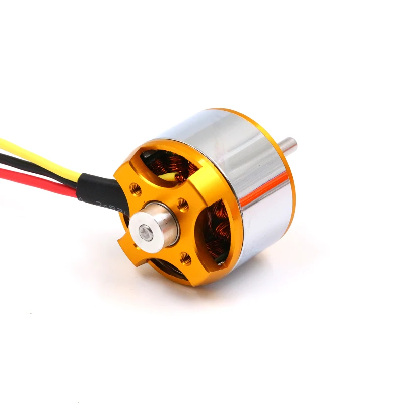 Бесщеточный двигатель FATJAY 2814 RC с внешним ротором A2814 1000KV 1400KV 2kg упорная батарея 3S 4S