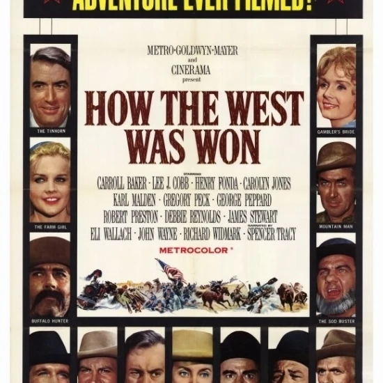 How the West Was Won Movie Poster (27 x 40)
