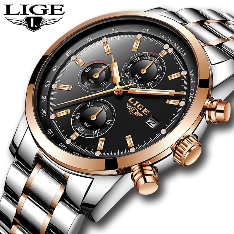 Kopen Relogio Masculino LUIK Mannen Horloges Luxe Famous Top Merk heren Fashion Casual Dress Horloge Militaire Quartz Horloges Saat