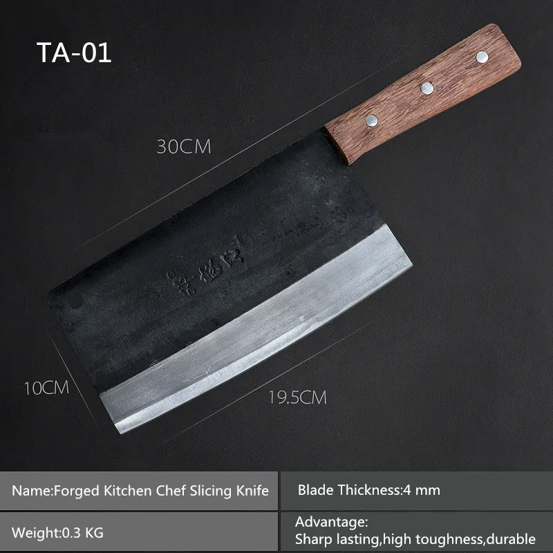  Free Shipping Deng Knives Handmade Professional Chef Knife Kitchen Slice Meat Vegetable Multifuncti - 32772849802