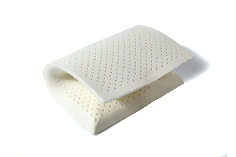 PurenLatex 60*40*7 мультяшная детская подушка из натурального латекса, наволочка с животными для защиты шеи и позвоночника, тонкая подушка для подростков