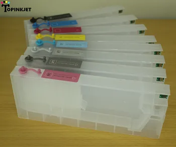 

8pcs/set 220ml Refillable ink cartridge for Epson 9600 large format printer refillable ink cartridge