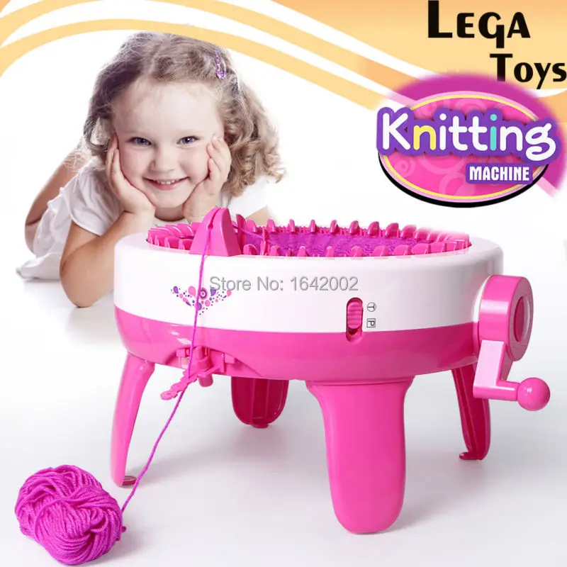 Smart Weaver Knitting Kit Machine Educational Toys For Children - Quick Knit Loom Easy to Use3 Styels for choose