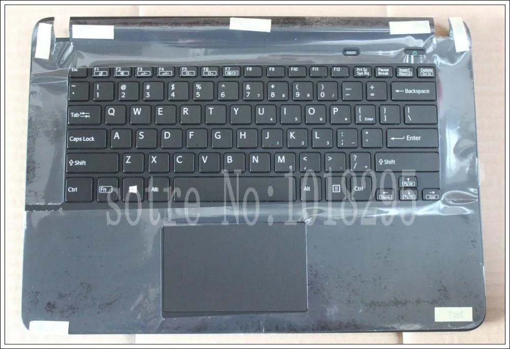 

NEW laptop keyboard for sony vaio SVF14 SVF1421S1E SVF1421TST SVF1421UST keyboard Backlit with frame Palmrest Touchpad Cover