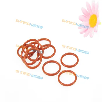 

50PCS wire diameter 3.1mm outer diameter OD98 100 102 105 110 112 115 118 120mm red color silicone O ring silicon O sealing ring