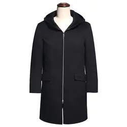 A11 Молодежная осенне-зимняя одежда мужские двухсторонние шерстяной кашемир пальто мужские средние и длинные шерстяной Тренч