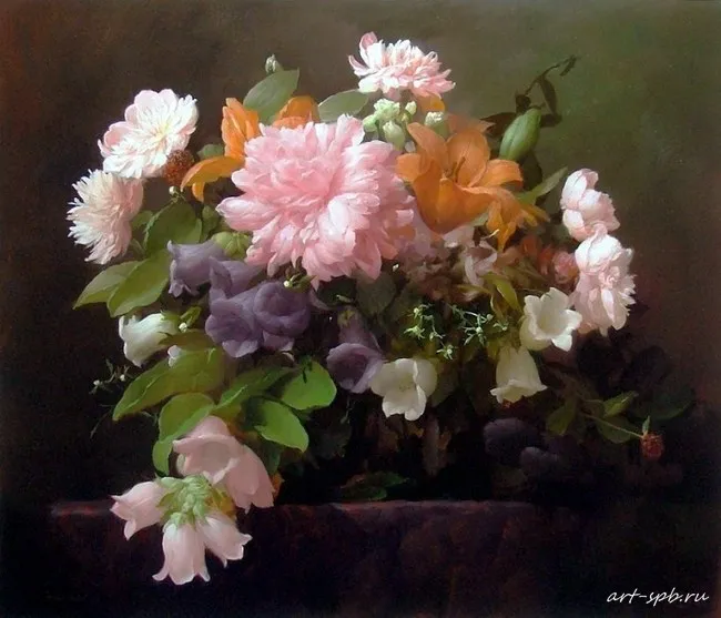

The most beautiful flower wall art decorative pictures for living room painting by numbers Diy oil paintings on canvas OP25