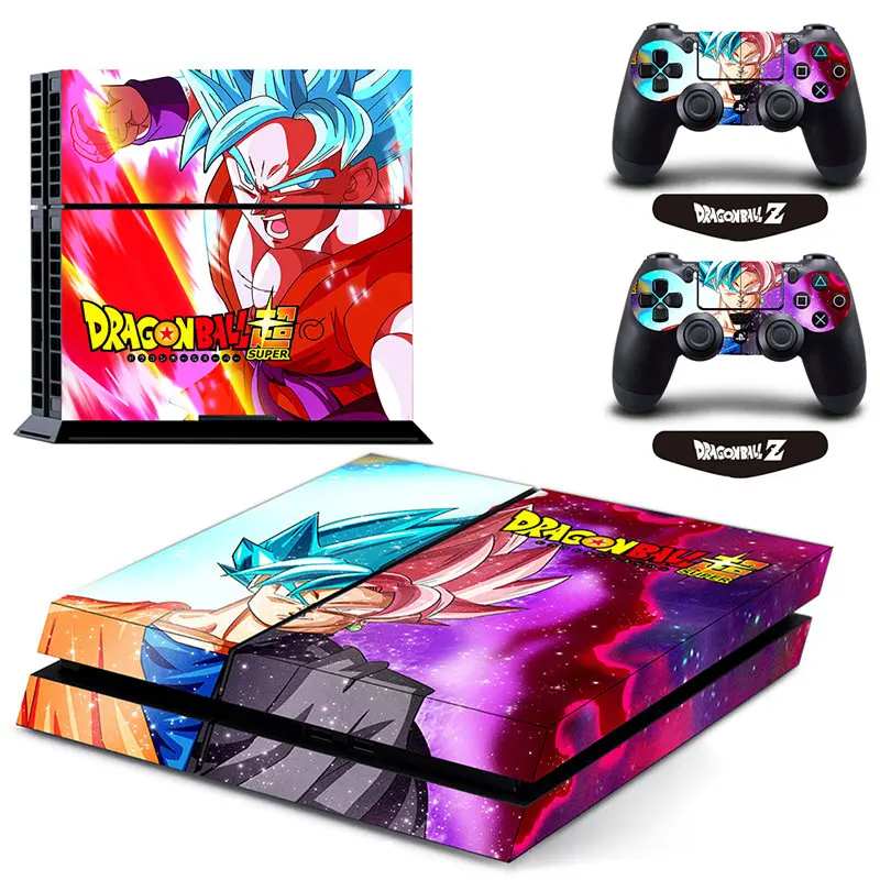 Виниловый чехол ARRKEO Dragon Ball Super Saiyan наклейка для PS4 Sony PlayStation 4 консоль и 2