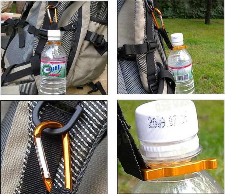 Карабин для бутылки с водой 10 шт.|clip holder|clip bottle holderclips for car |