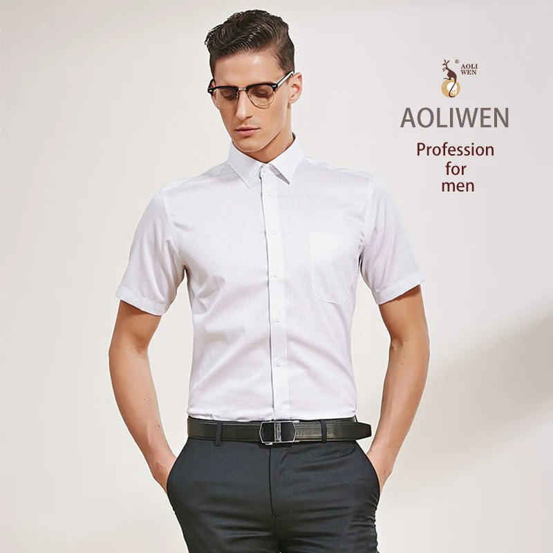 Aoliwen/брендовая мужская французская запонка, рубашка с длинными рукавами, однотонное платье, рубашка для мужчин, большие размеры 6XL, фланелевые деловые рубашки в повседневном стиле