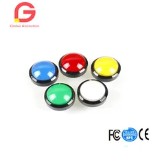 5x 60 мм купольная форма светодиодный кнопки с подсветкой для аркада для монет машинные игры