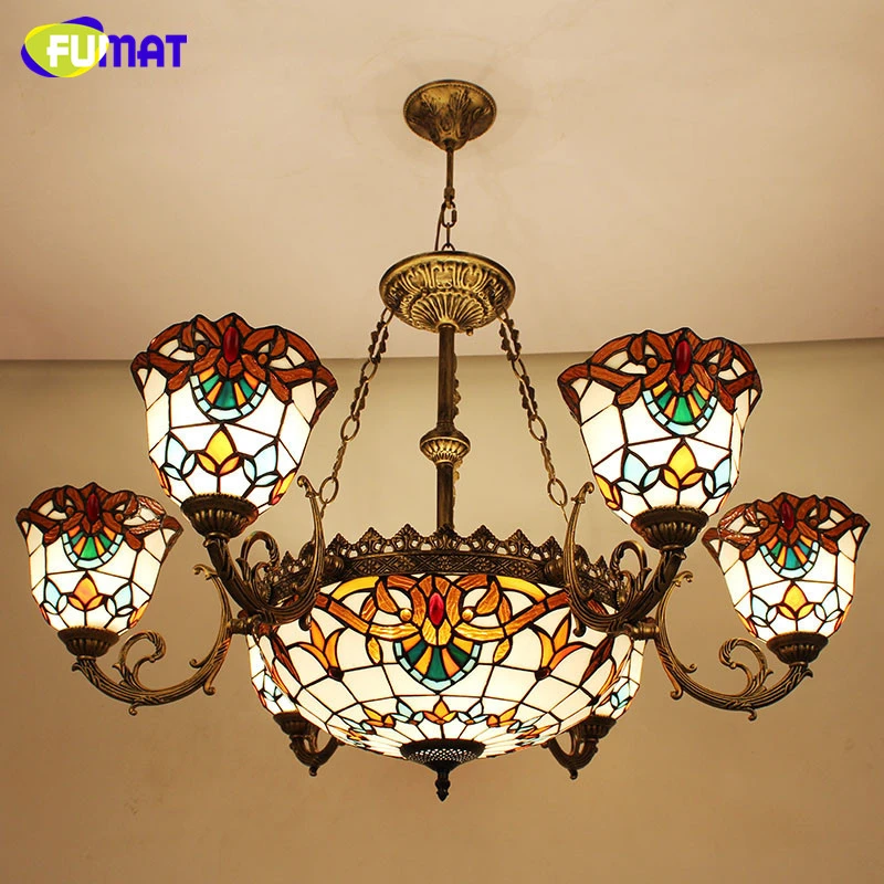 George Bernard diepgaand Oefenen FUMAT Gebrandschilderde Hanger Lampen Europese Stijl Barok Verlichting Voor  Woonkamer Slaapkamer Creatieve Art Schaduw LED Hanglamp|pendant lamp|glass  pendant lampled pendant lamp - AliExpress