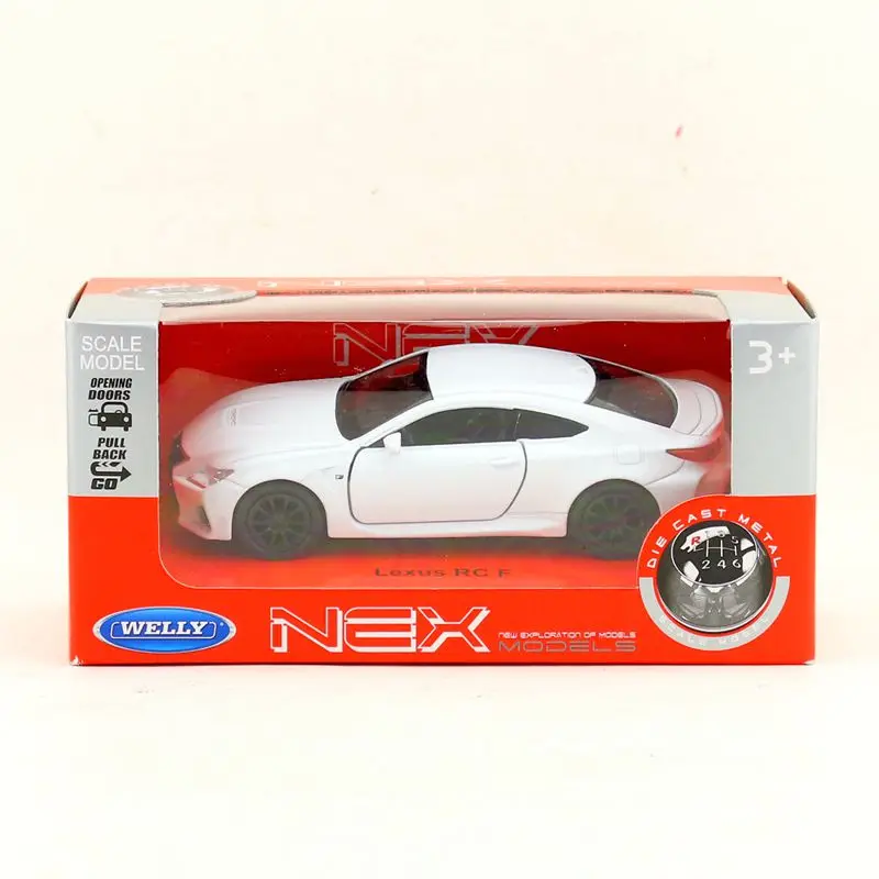 Модель под давлением Welly масштаб 1:36 Lexus RC F супер игрушечная Гоночная машина