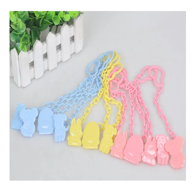 

Baby care Pacifier Clip Baby Dummy Chain Feeding Product Animal Cartoon Baby Pacifier Anti lost Chain Accessories High Quality