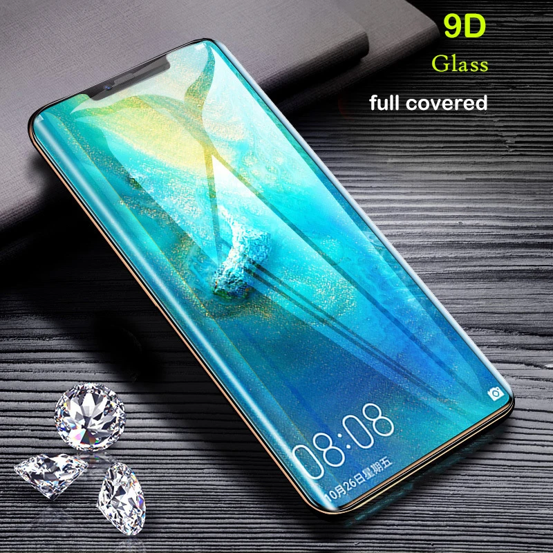 9D Защитное стекло для huawei p30 pro mate20 P20 стекла P20pro P30pro защита экрана iPhone 7 6 XR