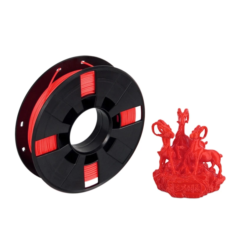 Abs 3d Принтер Нити больше цветов 1,75 мм волокно ПЭТГ 1,75 мм дополнительная катушка для 3D-принтера пластиковые резиновые расходные материалы Carbo