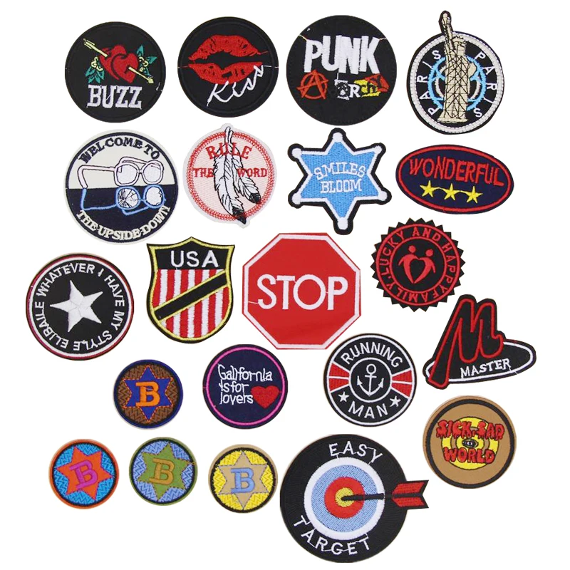 1 шт. нашивка с надписью на английском языке|embroidered iron|iron on patchesembroidered iron patches |