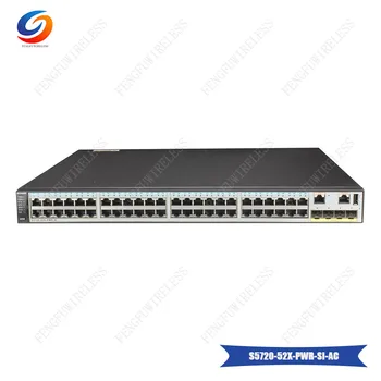

High performance Huawei Bundle 48 Ethernet 10/100/1000 POE 10Gig SFP AC power Switch S5720-52X-PWR-SI-AC