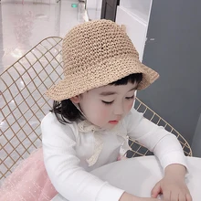 Handmade Summer Baby Straw Hat Girls Lace Windproof Cord Beach Sun Hat Wide Brim Cute Floppy Hat Khaki and Beige Handmade Summer Baby Straw Hat Girls Lace Windproof Cord Beach Sun Hat Wide Brim Cute Floppy Hat Khaki and Beige