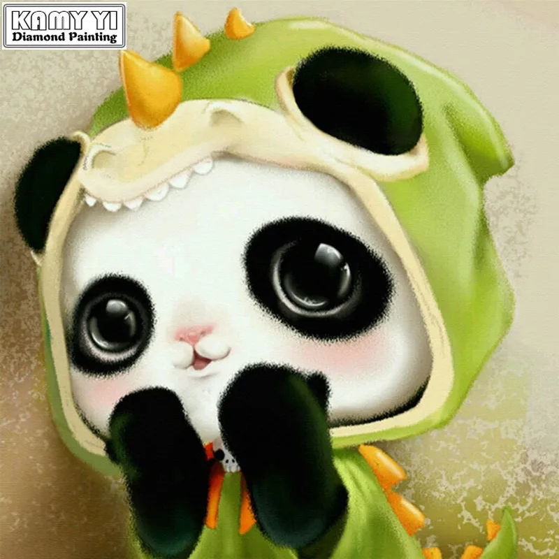 

Diamond Embroidery 5D diy Diamond Painting Cross Stitch cartoon Picture round DRILL Diamond Mosaic Animals Panda Kits