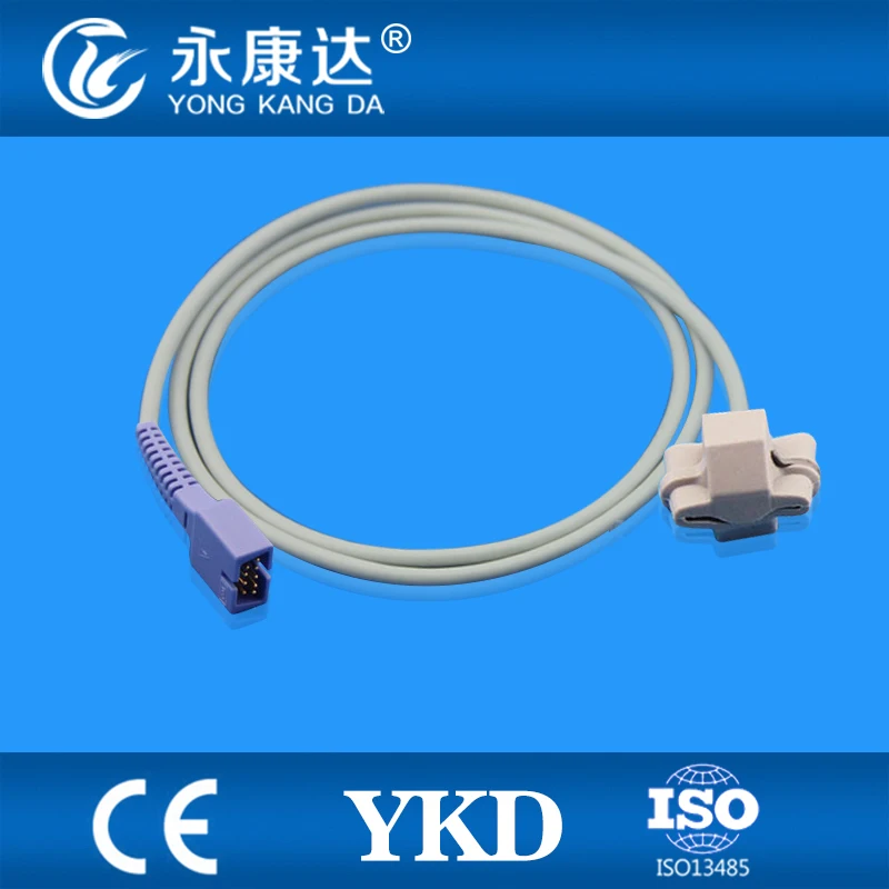 

Free Shipping for Nellcor DS100A DB9 9Pin Pediatric Soft Tip Spo2 Sensor Probe, OXIMAX