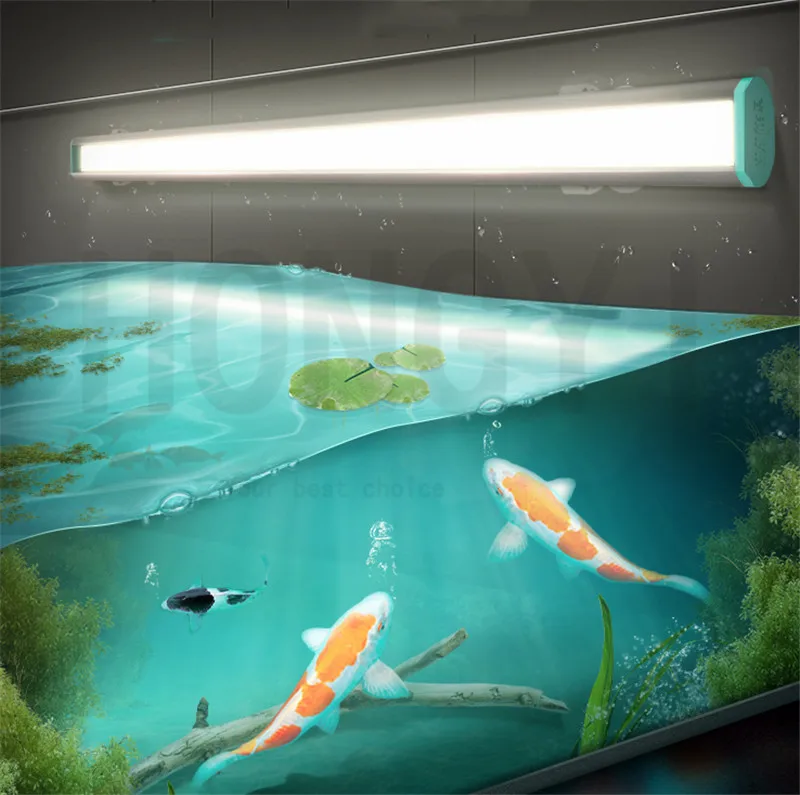 JIYIN аквариума свет лампы светодиодное освещение лампа аквариумных растений fish tank лампы Водонепроницаемый фары дайвинг огни 220 В/50- 60 Гц