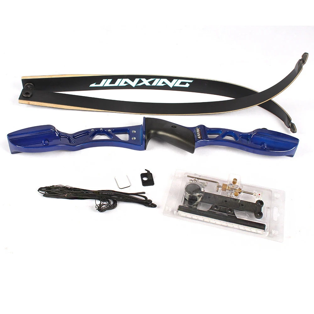 Hunting Archery 16-40Lbs 66 Inches Recurve Bow with Sight Arrow Rest for Left  Hand User Outdoor Crossbow Hunting Recurve Bow