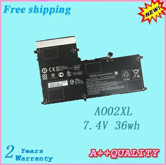 High quality Notebook Battery For HP AO02XL 728558-005 728250-421 laptop batteries free shipping | Компьютеры и офис