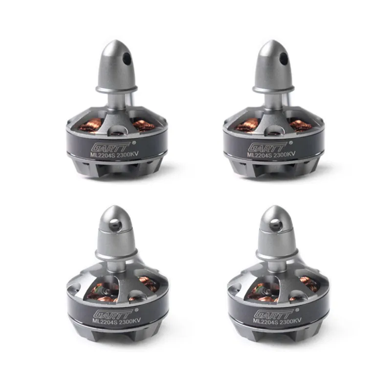 GARTT 2 шт CW и CCW ML 2204 S 2300KV бесщеточный мотор для QAV FPV 210 250 300 Дрон Квадрокоптер