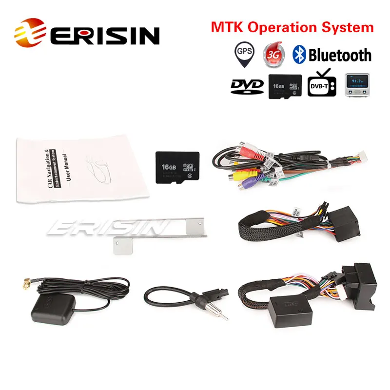 Erisin ES739B " MTK автомобильный DVD gps плеер IPOD 3g RDS DVR система для BMW E39 E53