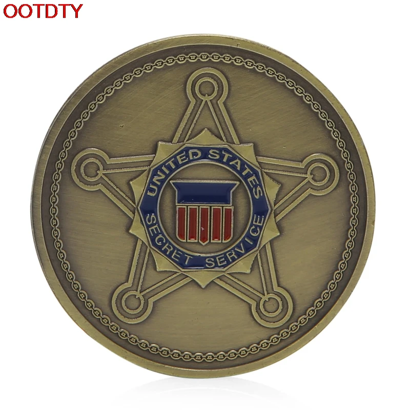 

Collectible Coin United States Secret Service Saint Michael Commemorative Challenge Coin Art Gift D13