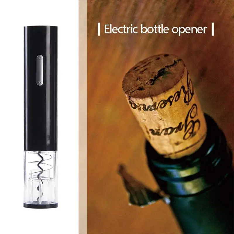 

Protable Electric Wine Bottle Opener Corkscrew Automatic Champagne Bottle Opener Kit Foil Cutter Electric Wine Bottle Openers