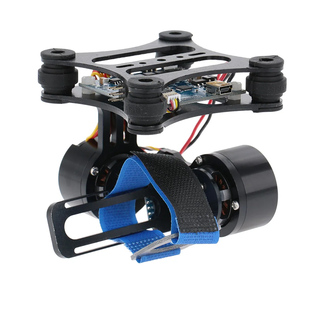 GoolRC CNC FPV Quadcopter BGC 2 Axis Brushless Gimbal With Controller For GoPro 3 Camera DJI Phantom 1 2 Walkera X350 Pro